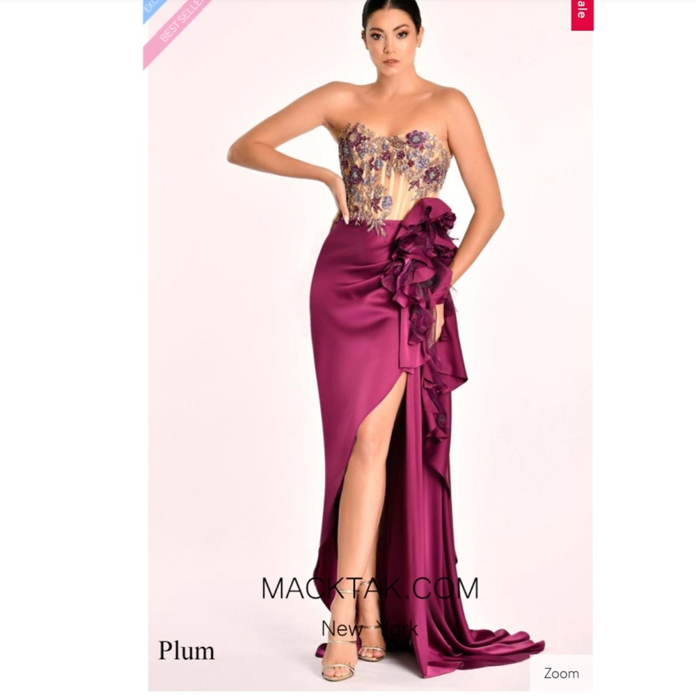 Alfa Beta Plum Maxi Dress